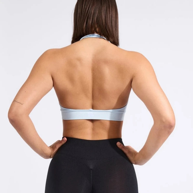 Strappy Back Sports Bra
