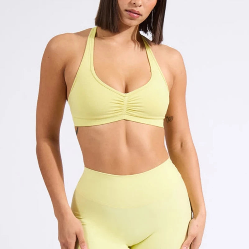 Strappy Back Sports Bra